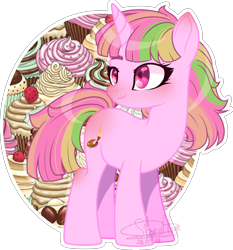 Size: 1910x2049 | Tagged: safe, artist:mint-light, artist:stormcloud-yt, oc, oc only, pony, unicorn, base used, female, horn, looking back, mare, signature, simple background, solo, transparent background, unicorn oc