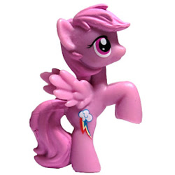 Size: 270x270 | Tagged: safe, rainbow dash, pony, g4, blind bag, blind bag pony, error, female, figurine, mare, meme origin, merchandise, misprint, pink, pink rainbow dash, recolor, simple background, solo, toy, white background, you had one job