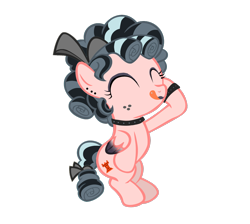 Size: 4000x3580 | Tagged: safe, color edit, edit, edited screencap, screencap, vector edit, cozy glow, pegasus, pony, g4, :p, black lipstick, colored, cozy glow's bow, cozy goth, cozybetes, curly hair, curly mane, cute, ear piercing, emo, eyes closed, eyeshadow, female, filly, foal, folded wings, freckles, goth, lipstick, makeup, nose piercing, piercing, raised hoof, simple background, solo, tongue out, tongue piercing, transparent background, vector, wings