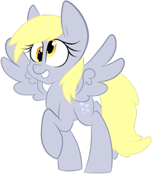 Size: 1120x1278 | Tagged: safe, artist:songheartva, derpy hooves, pegasus, pony, g4, female, mare, raised hoof, simple background, solo, transparent background