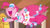 Size: 295x167 | Tagged: safe, screencap, pinkie pie, earth pony, pony, g4, season 1, the best night ever, canterlot, clothes, diving, dress, gala dress, grand galloping gala, smiling, stage dive