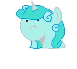 Size: 498x445 | Tagged: safe, pony, 1000 hours in ms paint, simple background, solo, white background