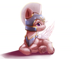 Size: 1039x849 | Tagged: safe, artist:itssim, pegasus, pony, g5, female, guardsmare, mare, pegasus royal guard, royal guard, solo, unnamed character, unnamed pony