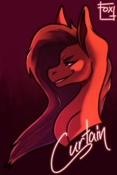 Size: 1300x1950 | Tagged: safe, artist:defiant_fox, artist:defiantfox, oc, oc only, pony, solo