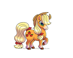 Size: 3000x2400 | Tagged: safe, artist:champion-of-namira, applejack, pony, g4, high res, simple background, solo, transparent background