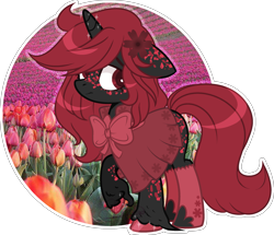 Size: 2699x2322 | Tagged: safe, artist:stormcloud-yt, oc, oc only, pony, unicorn, base used, cloak, clothes, female, flower, high res, hoof polish, horn, mare, raised hoof, simple background, solo, transparent background, unicorn oc