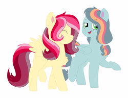 Size: 3235x2509 | Tagged: safe, artist:queenderpyturtle, oc, oc only, oc:early bird, pegasus, pony, chibi, female, high res, mare, simple background, white background