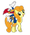 Size: 627x723 | Tagged: safe, edit, carrot top, golden harvest, bird, earth pony, pony, woodpecker, g4, background pony, clothes, crossover, cute, cutie top, female, gloves, hands in the air, male, mare, open mouth, open smile, raised hoof, raised leg, riding, simple background, smiling, the new woody woodpecker show, transparent background, woodpeckers riding ponies, woody woodpecker, woody woodpecker (series), woody woodpecker riding carrot top