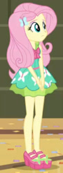 Size: 507x1398 | Tagged: safe, screencap, fluttershy, equestria girls, g4, my little pony equestria girls: friendship games, cropped, solo