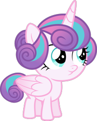 Size: 2396x3000 | Tagged: safe, artist:whalepornoz, princess flurry heart, alicorn, pony, g4, female, filly, foal, folded wings, full body, high res, hooves, horn, princess, royalty, show accurate, simple background, solo, standing, transparent background, wings