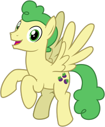 Size: 2500x3000 | Tagged: safe, artist:cheezedoodle96, huckleberry, pegasus, pony, g4, .svg available, flying, friendship student, full body, high res, hooves, looking at you, male, open mouth, open smile, show accurate, simple background, smiling, smiling at you, solo, spread wings, stallion, svg, tail, transparent background, vector, wings