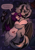 Size: 2480x3508 | Tagged: safe, artist:cherry_kotya, oc, oc only, oc:oldi filmes, oc:the doll, bat pony, pony, bat pony oc, butt, chest fluff, cyrillic, ear fluff, high res, hug, looking at each other, looking at someone, plot, russian, smiling, solo, spread wings, toy, underhoof, wings