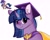 Size: 2500x2000 | Tagged: safe, artist:valkiria, twilight twinkle, pony, unicorn, g4, alternate design, alternate hairstyle, cape, clothes, concept art, cute, female, graduation cap, hat, high res, mare, simple background, solo, unicorn twilight, white background