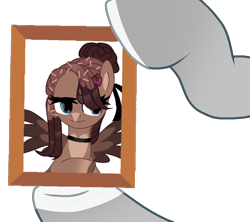Size: 900x800 | Tagged: safe, artist:miioko, oc, oc only, pegasus, pony, bust, choker, duo, eyelashes, female, hoof hold, mare, pegasus oc, portrait, simple background, smiling, transparent background, wings