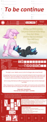 Size: 1000x2583 | Tagged: safe, artist:vavacung, oc, oc:bird_samurai, oc:young queen, bird, changeling, anthro, comic:the adventure logs of young queen, comic, female