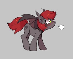 Size: 680x556 | Tagged: safe, artist:drtuo4, oc, oc only, oc:swaybat, bat pony, pony, bat pony oc, solo