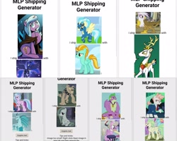 Size: 4096x3276 | Tagged: safe, artist:gojira1604shinomura, idw, aestuarium, gilda, king aspen, lightning dust, lilac luster, marble pie, misty fly, princess luna, radiant hope, silverstream, sonata dusk, spike, spot, svengallop, crystal pony, deer, diamond dog, griffon, hippogriff, pony, siren, g4, aspilda, background character, background hippogriff, background pony, gigachad spike, lunahope, mistdust, older, older spike, shipping, sonatastream, spikelac, spotble, svenarium, wonderbolts