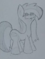 Size: 859x1123 | Tagged: safe, artist:applejacko1112, oc, oc only, earth pony, pony, female, mare, solo, traditional art