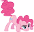 Size: 3999x3732 | Tagged: safe, artist:triox404, pinkie pie, earth pony, pony, bridle gossip, g4, dreamworks face, female, high res, mare, simple background, solo, transparent background, vector