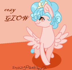 Size: 436x424 | Tagged: safe, artist:sunniesfunthecupcake, cozy glow, pegasus, pony, g4, solo