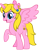 Size: 908x1153 | Tagged: safe, artist:darkpinkmonster, artist:famousmari5, alicorn, pony, g4, alicornified, base used, blue eyes, crossover, ear piercing, earring, jewelry, looking at you, open mouth, piercing, ponified, princess peach, race swap, simple background, smiling, smiling at you, super mario bros., transparent background, vector, yellow hair