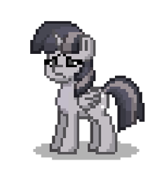 Size: 271x289 | Tagged: safe, twilight sparkle, alicorn, pony, pony town, g4, depressed, discorded, discorded twilight, sad, simple background, solo, transparent background, twilight sparkle (alicorn), twilight tragedy