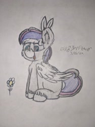 Size: 3024x4032 | Tagged: safe, artist:lunastaralight, oc, oc only, pegasus, pony, g5, my little pony: a new generation, pencil, simple background, sketch, solo, traditional art, white background