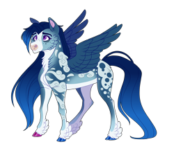 Size: 1800x1500 | Tagged: safe, artist:uunicornicc, oc, oc only, pegasus, pony, colored wings, female, mare, simple background, solo, transparent background, wings