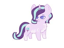 Size: 1024x768 | Tagged: safe, artist:radio-scratch, starlight glimmer, pony, unicorn, g4, chest fluff, simple background, solo, transparent background