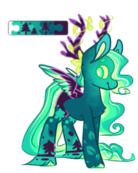 Size: 291x366 | Tagged: safe, artist:goldlines005, oc, oc only, pony, antlers, base used, chest fluff, simple background, smiling, transparent background, wings