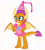 Size: 720x794 | Tagged: safe, artist:darlycatmake, smolder, dragon, g4, adorkable, clothes, cute, dork, dragon tail, dragon wings, dragoness, dress, dressup, female, girly, happy, hennin, highlights, jewelry, lips, lipstick, makeup, pretty, princess, princess smolder, proud, puffy sleeves, simple background, skirt, smiling, smolderbetes, solo, tail, white background, wide eyes, wings