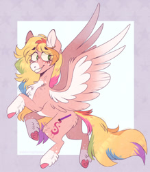 Size: 1280x1460 | Tagged: safe, artist:wanderingpegasus, oc, oc only, pegasus, pony, solo
