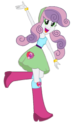 Size: 472x804 | Tagged: safe, artist:sunsetshimmer333, sweetie belle, equestria girls, g4, adult, alternate clothes, alternate hairstyle, belt, boots, clothes, clothes swap, high heel boots, older, older sweetie belle, shirt, shoes, simple background, skirt, solo, transparent background