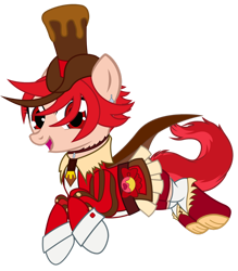 Size: 1280x1462 | Tagged: safe, artist:sonofaskywalker, pony, akira kenjou, anime, cure chocolat, kira kira precure a la mode, ponified, precure, pretty cure, simple background, solo, transparent background