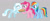 Size: 1280x546 | Tagged: safe, artist:detailedatream1991, pinkie pie, rainbow dash, oc, oc:snowdrop, earth pony, pegasus, pony, g4, female, food, gray background, mare, pie, simple background