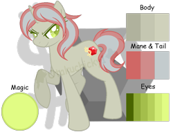 Size: 929x710 | Tagged: safe, artist:otakuchicky1, oc, oc only, oc:roxy, pony, unicorn, female, mare, offspring, parent:flam, parent:limestone pie, parents:flamstone, reference sheet, simple background, solo, transparent background
