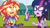 Size: 3410x1920 | Tagged: safe, screencap, sci-twi, sunset shimmer, twilight sparkle, equestria girls, g4, my little pony equestria girls: friendship games, duo, duo female, female, glasses, high res, magic capture device, open mouth, shrunken pupils