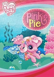 Size: 512x730 | Tagged: safe, photographer:l'iviokelem, pinkie pie (g3), earth pony, mermaid, merpony, pony, starfish, g3, g3.5, official, accessory, blind bag, bubble, coral, crepuscular rays, cute, diapinkes, eyeshadow, fish tail, flowing mane, flowing tail, makeup, mermaid tail, name tag, necklace, ocean, open mouth, open smile, scales, seashell, seashell necklace, seaweed, smiling, solo, sunlight, swimming, tail, toy, underwater, water