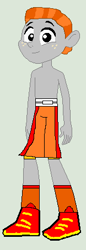 Size: 156x455 | Tagged: safe, artist:matthewjabeznazarioa, bags valet, equestria girls, g4, 1000 hours in ms paint, crossover, equestria girls-ified, exeron fighters, martial arts kids, martial arts kids outfits