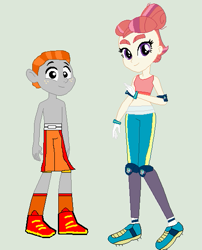 Size: 457x566 | Tagged: safe, artist:matthewjabeznazarioa, bags valet, moondancer's sister, morning roast, equestria girls, g4, crossover, equestria girls-ified, exeron fighters, martial arts kids, martial arts kids outfits