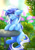 Size: 1280x1811 | Tagged: safe, artist:tokokami, minuette, pony, unicorn, g4, cute, female, floppy ears, flower, garden, looking at you, mare, minubetes, sitting, smiling, solo, table