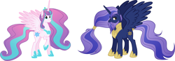Size: 8584x3000 | Tagged: safe, artist:shakespearicles, artist:whalepornoz, princess flurry heart, oc, oc:prince nova sparkle, alicorn, pony, fanfic:cat's cradle, g4, absurd resolution, alicorn oc, beard, brother, brother and sister, cousins, cute, duo, ethereal facial hair, ethereal mane, ethereal tail, eyebrows, eyelashes, eyes open, facial hair, family, female, frown, goatee, half-brother, half-cousins, half-siblings, half-sister, heart, hoof shoes, horn, jewelry, male, mare, moustache, nostrils, offspring, older, older flurry heart, parent:shining armor, parent:twilight sparkle, parents:shining sparkle, ponytail, prince, princess, product of incest, product of sparklecest, regalia, royalty, shakespearicles, show accurate, siblings, simple background, sister, smiling, stallion, stars, tail, wall of tags, white background, wings