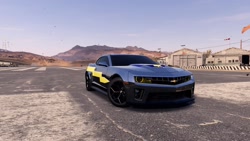 Size: 1920x1080 | Tagged: safe, equestria girls, g4, car, chevrolet camaro, flash sentry's car, game screencap, need for speed payback