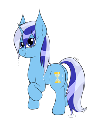 Size: 1536x1881 | Tagged: safe, minuette, pony, unicorn, g4, female, looking at you, mare, raised hoof, simple background, smiling, solo, transparent background, wet, wet mane