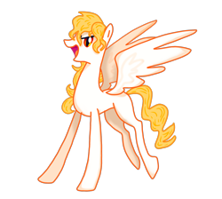 Size: 4000x3580 | Tagged: safe, oc, oc only, oc:heartwarmer, alicorn, pony, female, looking at you, mare, missing horn, open mouth, red eyes, simple background, solo, transparent background