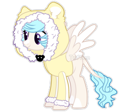 Size: 1765x1621 | Tagged: safe, artist:toffeelavender, oc, oc only, pegasus, pony, base used, clothes, female, hoodie, leonine tail, mare, pegasus oc, simple background, tail, transparent background, wings