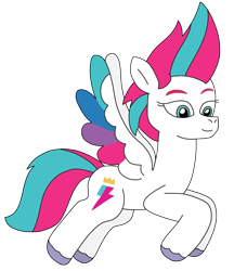 Size: 1948x2251 | Tagged: safe, artist:supahdonarudo, zipp storm, pegasus, pony, g5, colored wings, flying, simple background, transparent background, unshorn fetlocks, wings