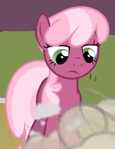 Size: 165x215 | Tagged: safe, edit, edited screencap, screencap, cheerilee, earth pony, pony, g4, season 2, the return of harmony, cheerilee is not amused, cropped, looking down, unamused