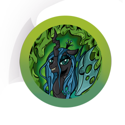 Size: 2000x2000 | Tagged: safe, artist:heatherberserker, queen chrysalis, changeling, changeling queen, g4, bust, eyelashes, female, high res, simple background, solo, transparent background