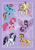 Size: 1280x1817 | Tagged: safe, artist:heatherberserker, applejack, fluttershy, pinkie pie, rainbow dash, rarity, twilight sparkle, alicorn, earth pony, pegasus, pony, unicorn, g4, female, hat, mane six, mare, raised hoof, smiling, twilight sparkle (alicorn)